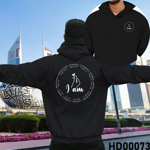 I Am Blessed Christian Bible Verse Hooded Sweatshirt
