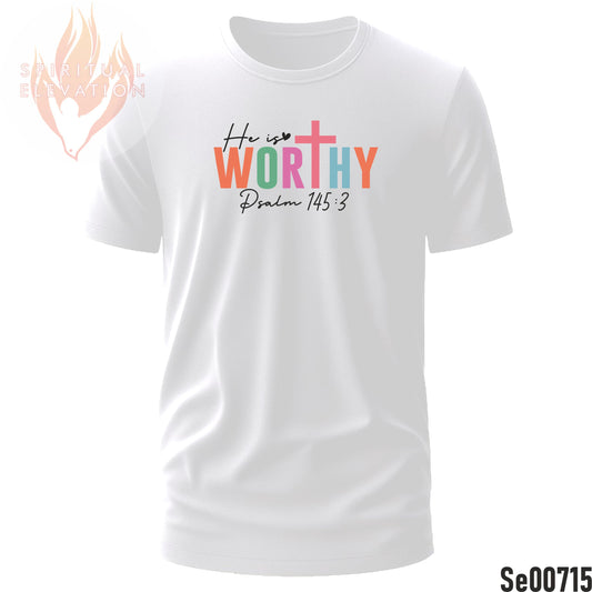 He Is Worthy | Psalm 145:3 | Boho