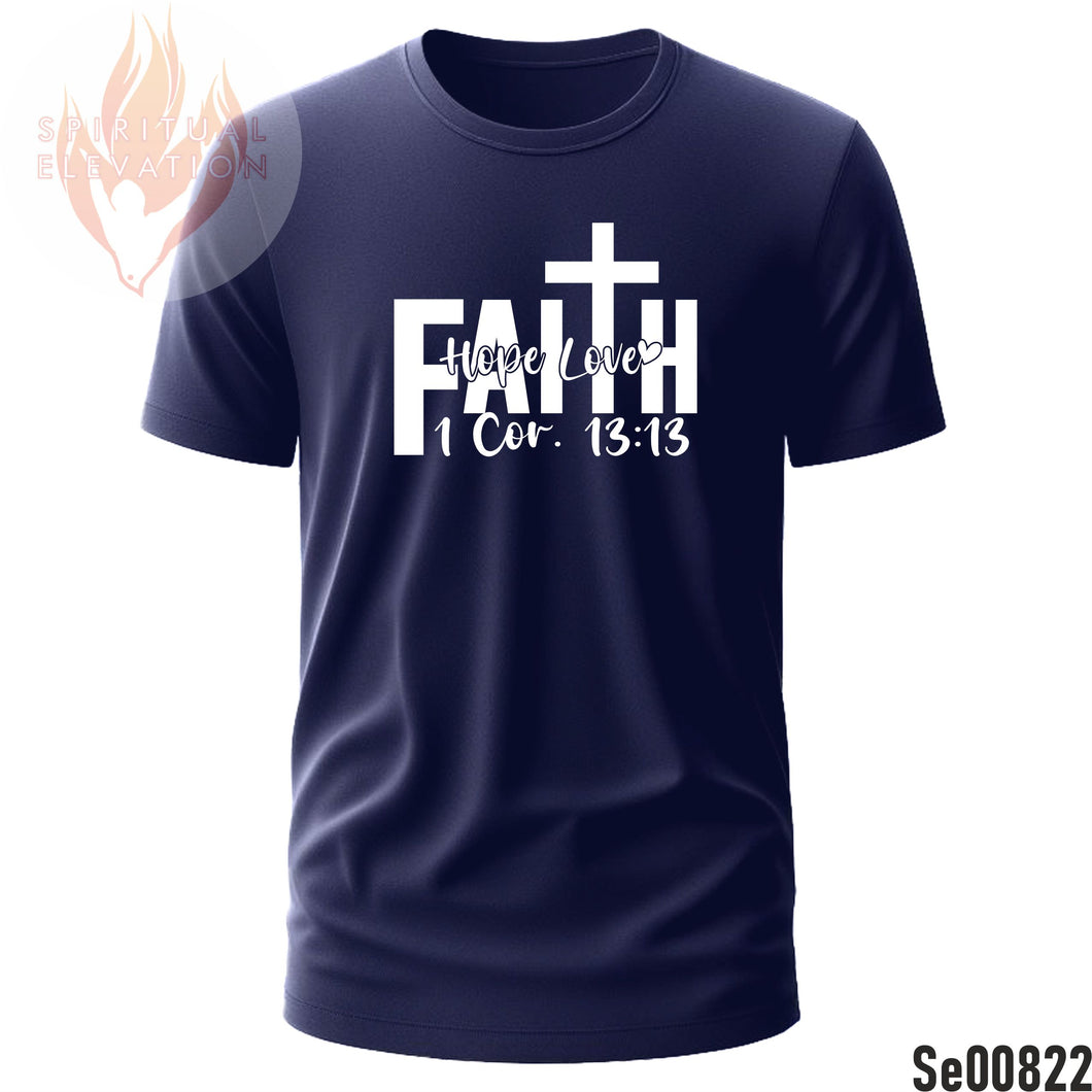 Faith Hope Love | 1 Corinthians 13:13| Black and White