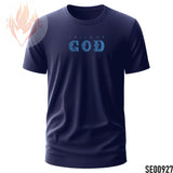 Child Of God - Blue  | Minimalist