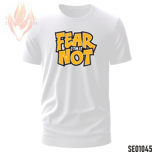 Fear Not - Yellow | Minimalist