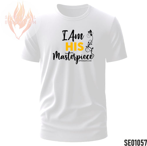 I Am His Masterpiece - Yellow | Minimalist