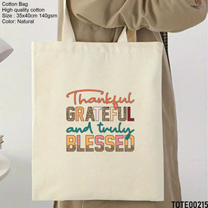 Design 201 - 220 Spiritual Elevation Tote Bag | Christian Gifts for Women | Faith Based Gifts | Christian Canvas Bags for Women