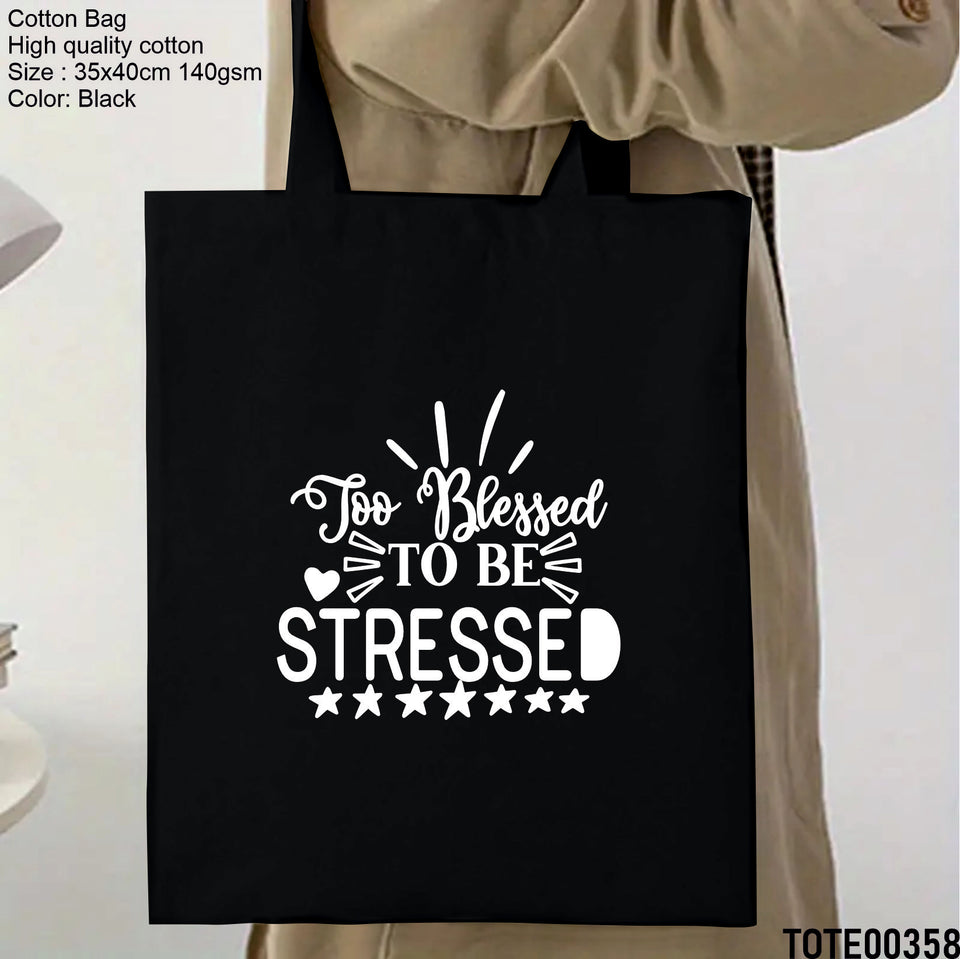 Design341 - 360 Spiritual Elevation Tote Bag | Christian Gifts for Women | Faith Based Gifts | Christian Canvas Bags for Women