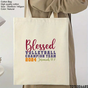 Design 481 - 500 Spiritual Elevation Tote Bag | Christian Gifts for Women | Faith Based Gifts | Christian Canvas Bags for Women